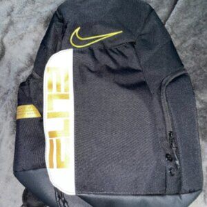 Gold Nike Elite Bag